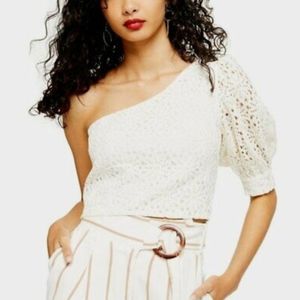 Topshop one shoulder summer spring top